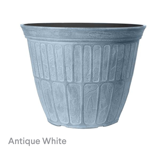 image of Morris Antique White Planters